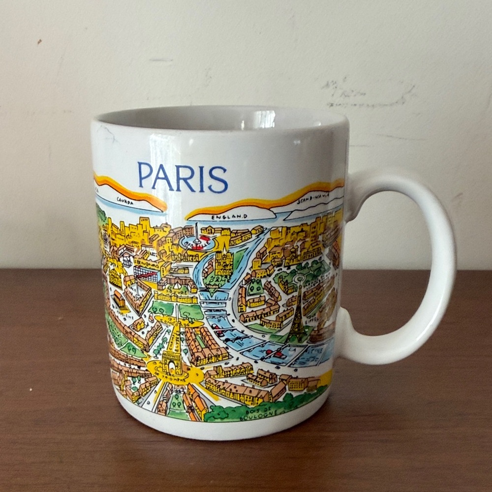 Paris Themed Mug